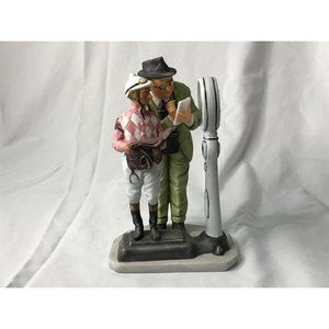 Norman Rockwell Collectors Figurines "The Weigh-In" 1974
